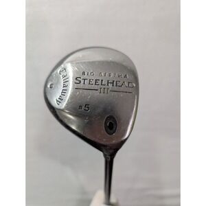 Callaway Big Bertha Steelhead III 5 Wood Right Handed Graphite Light Flex